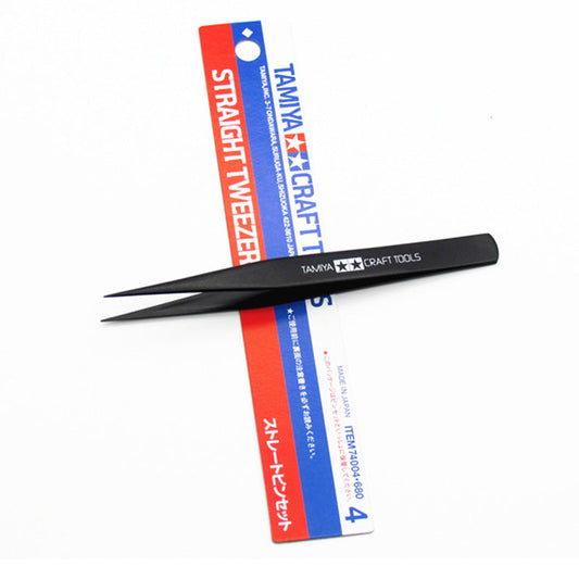 Tamiya 74004 Straight Tweezers Craft Tools