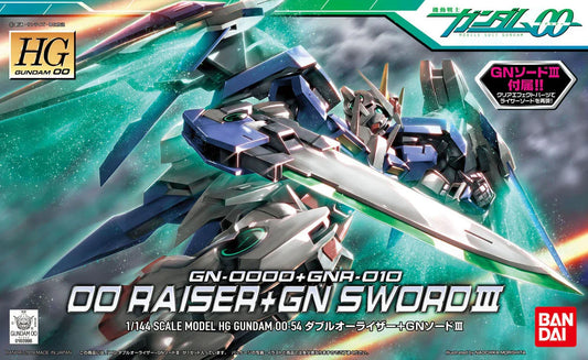 1/144 HG Gundam00 54  00 Raiser + GN Sword III