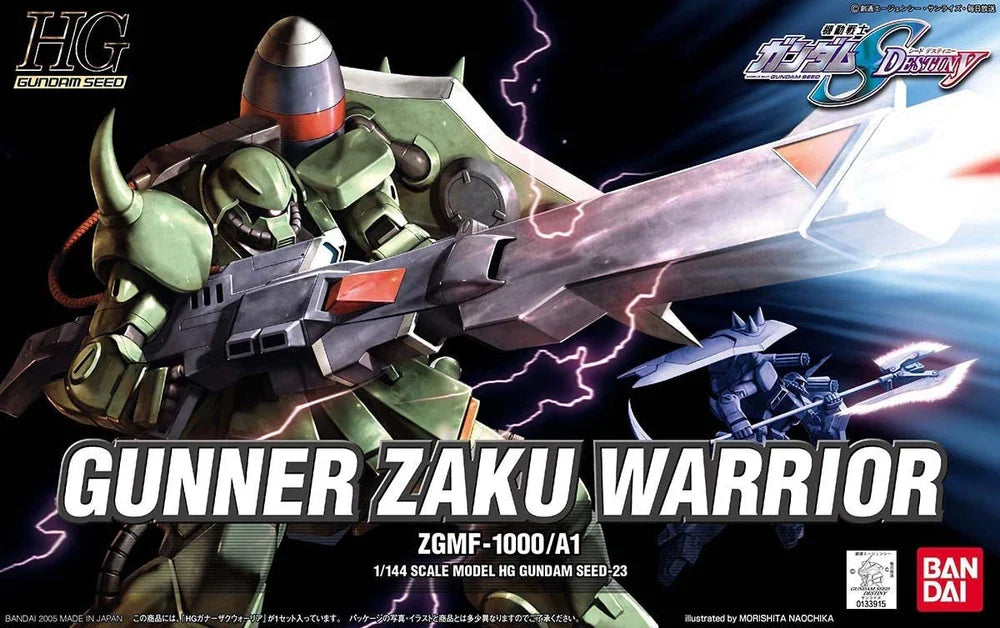 1/144 HGGS 23 Gunner Zaku Warrior