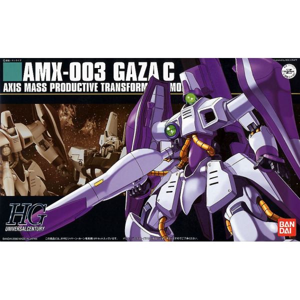 1/144 HGUC 062 AMX-003 Gaza-C (Haman Karn Custom)