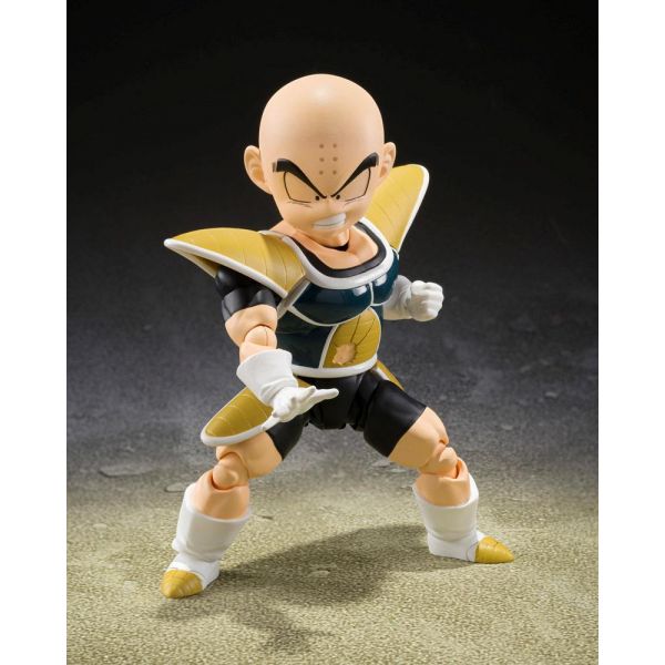 Bandai Tamashii Nations S.H. Figuarts Dragon Ball Z Krillin in Battle Cloth Action Figure