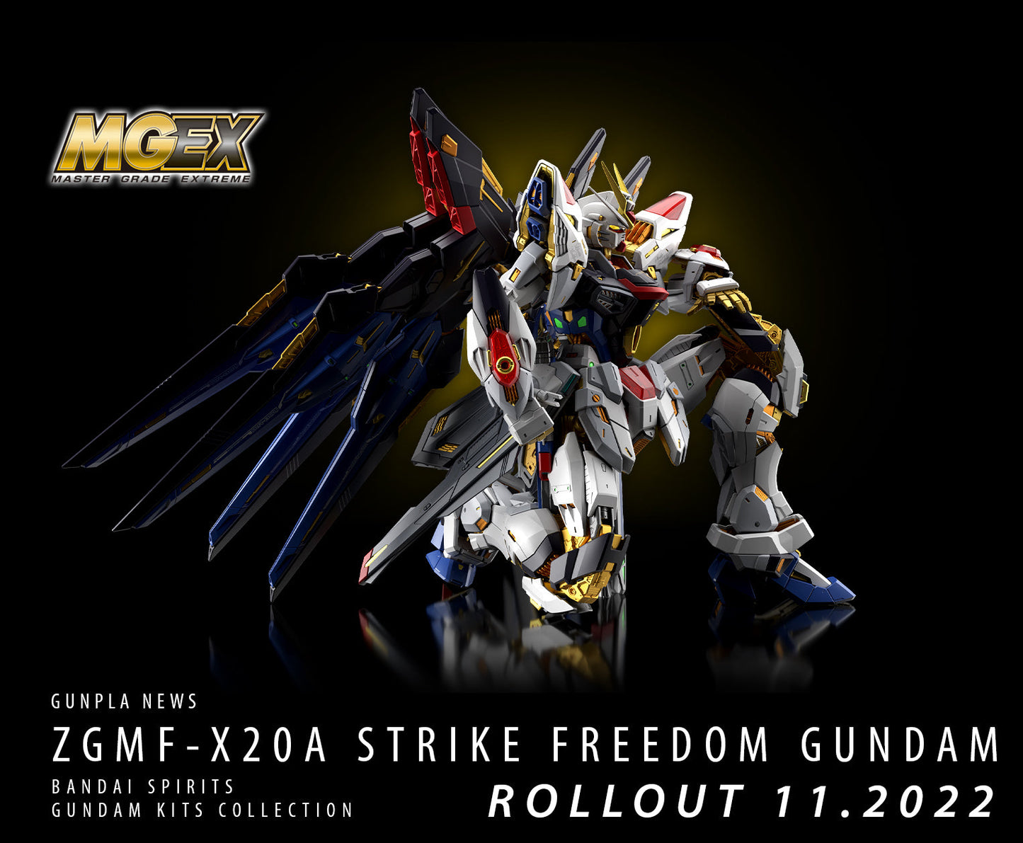 1/100 MGEX Strike Freedom Gundam