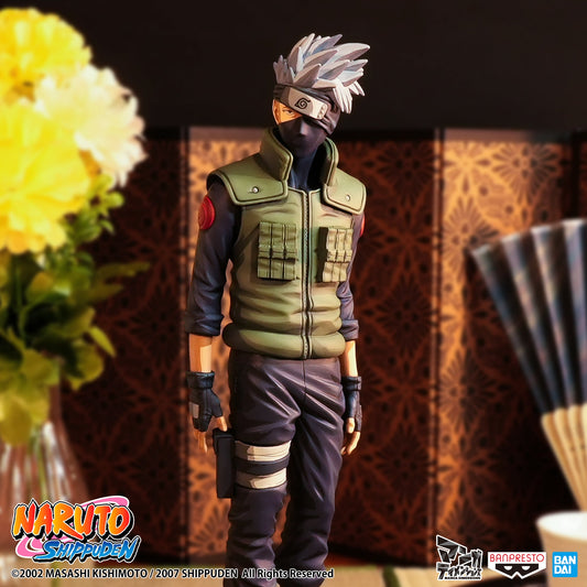 Banpresto Naruto Grandista Shippuden Hatake Kakashi Manga Dimensions Figure BP18663 29cm