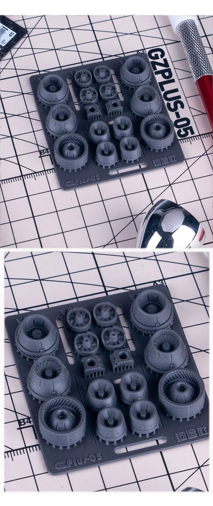 GZ Studio PLUS Series High-Definition Detail-Up 3D Print Model Kits Parts
