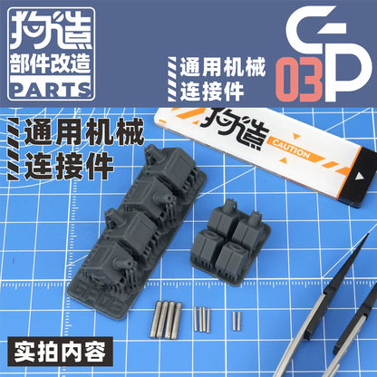GZ Studio GP Series High-Definition Detail-Up 3D Print Model Kits Parts Custom Gundam Fist Hands Upgrade Parts – Federation Type for HG/RG & Kotobukiya Models