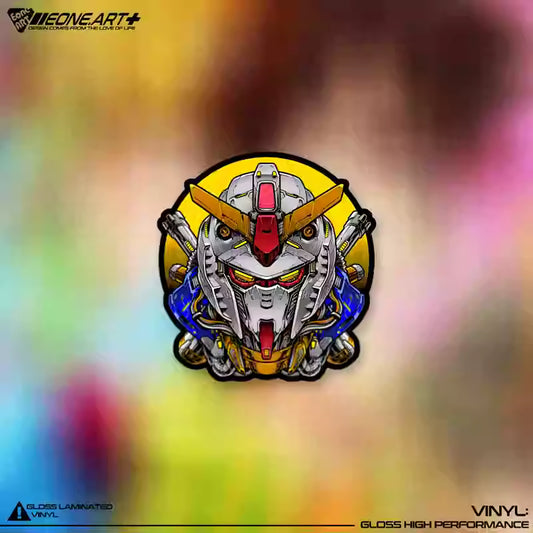 Stickers Reflective Mecha Waterproof Car & Glass Sticker STI0010