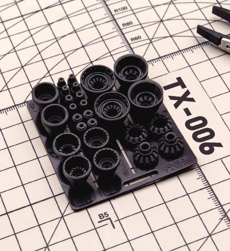 GZ Studio TX Series High-Definition Detail-Up 3D Print Model Kits Parts