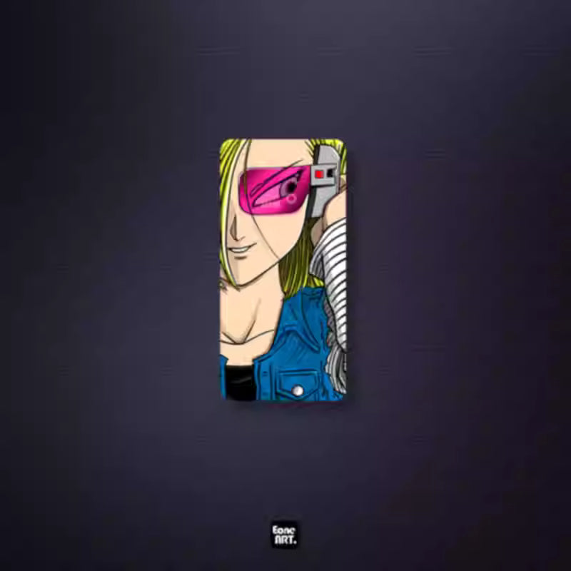 Stickers Reflective Anime Waterproof Car & Glass Sticker STI0064