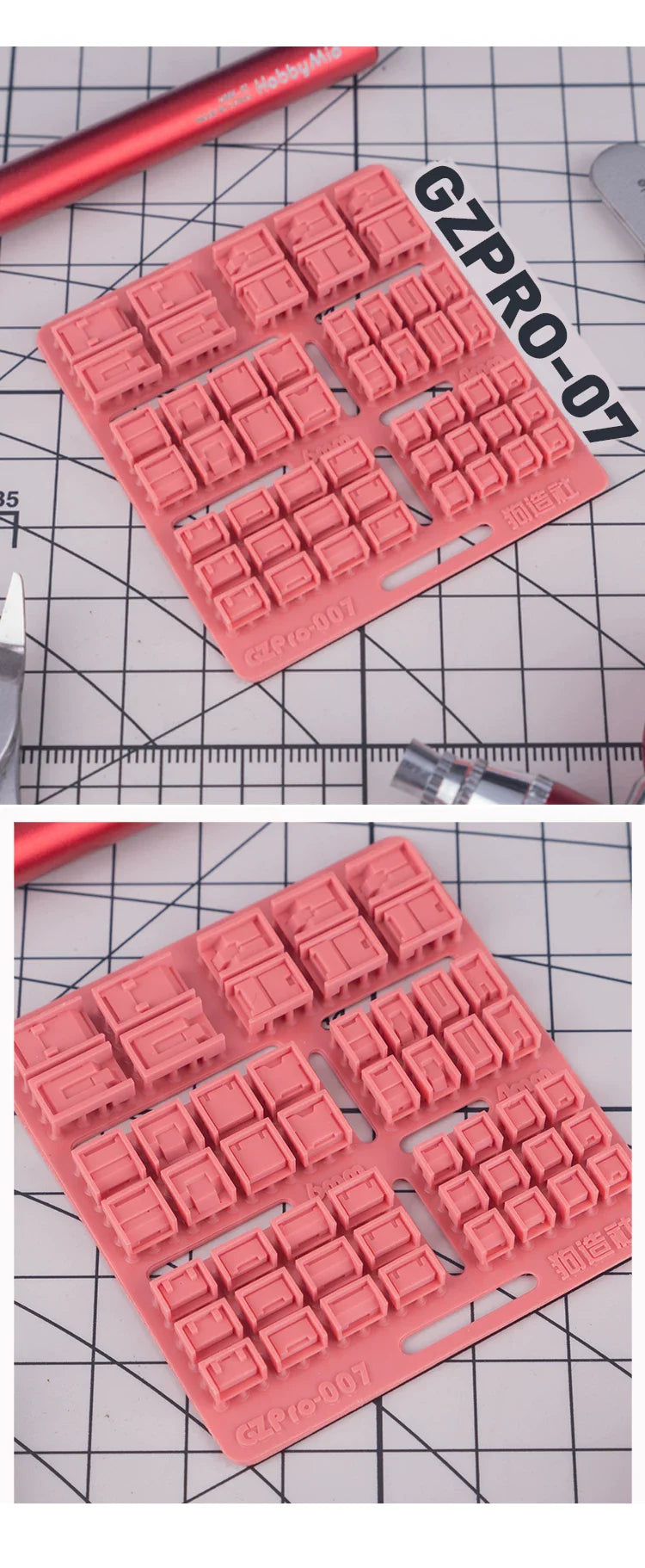 GZ Studio PRO Series High-Definition Detail-Up 3D Print Model Kits Parts