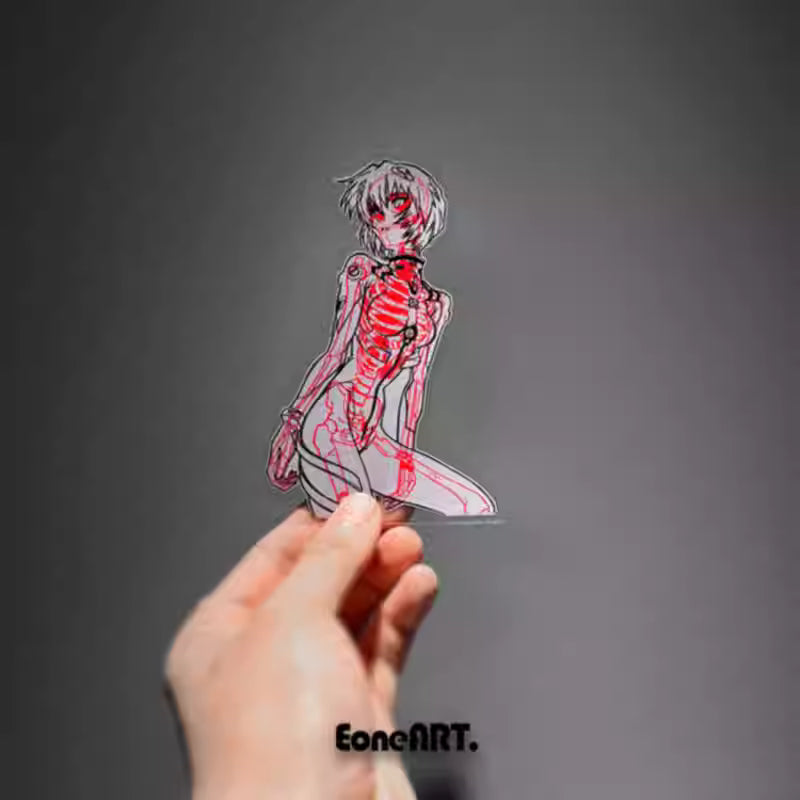 Stickers Reflective Mecha Waterproof Car & Glass Sticker STI0019