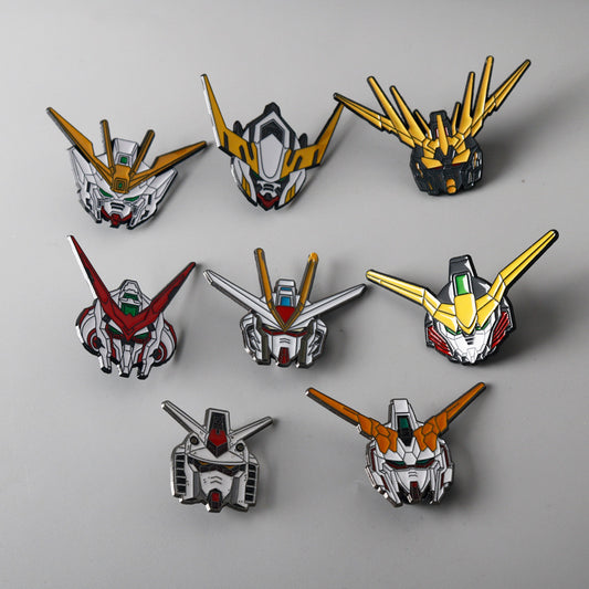 Mecha Mobile Suit Enamel Pin Custom Made Anime Robot Badge D-1216