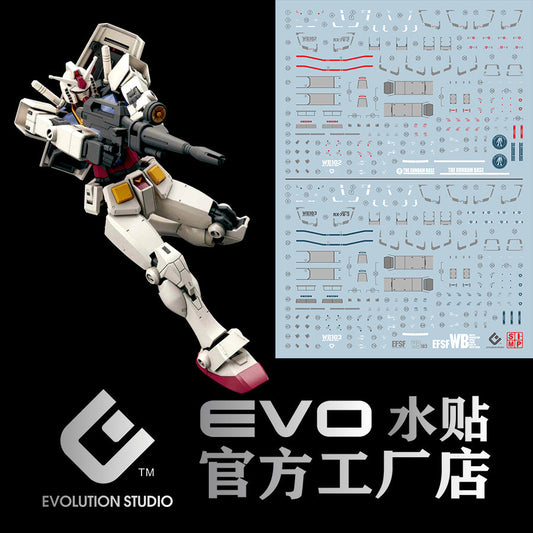 EVO - E-HG78BG (UV) HG Beyond Global RX78-2 Evolution Studio Decals
