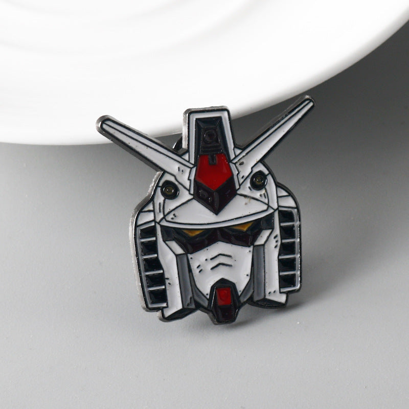 Mecha Mobile Suit Enamel Pin Custom Made Anime Robot Badge D-1216