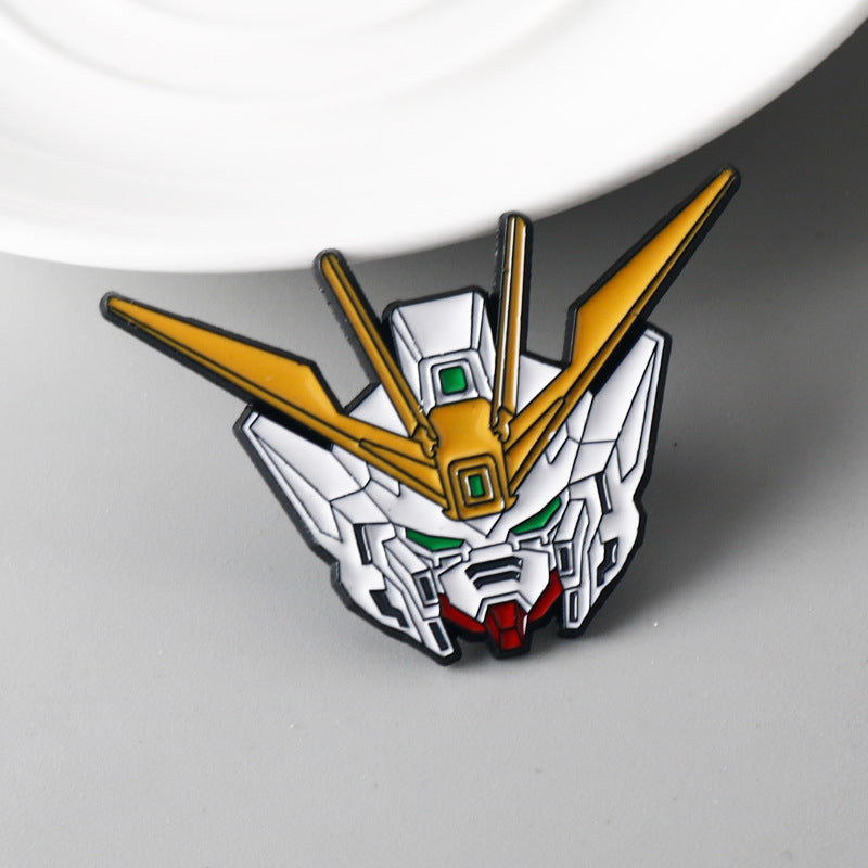 Mecha Mobile Suit Enamel Pin Custom Made Anime Robot Badge D-1216