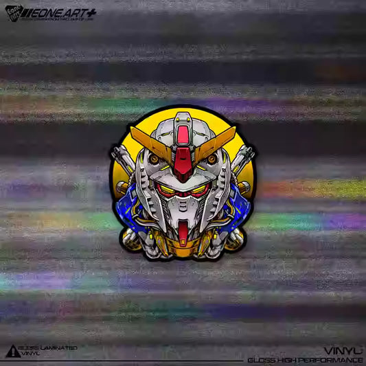Stickers Reflective Mecha Waterproof Car & Glass Sticker STI0010