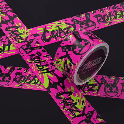 NDU Waterproof Decorative PET（Residue-Free）Tape for Designer Toys, Displays, Desktops & Creative Custom Projects