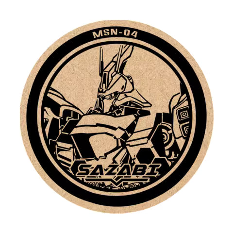 Comic Tale Mecha Design Cork Coaster