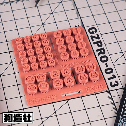GZ Studio PRO Series High-Definition Detail-Up 3D Print Model Kits Parts
