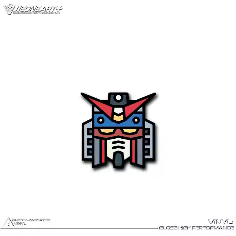 Stickers Reflective Mecha Waterproof Car & Glass Sticker STI0015