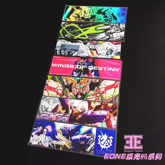 Stickers Reflective Mecha Waterproof Car & Glass Sticker STI0086
