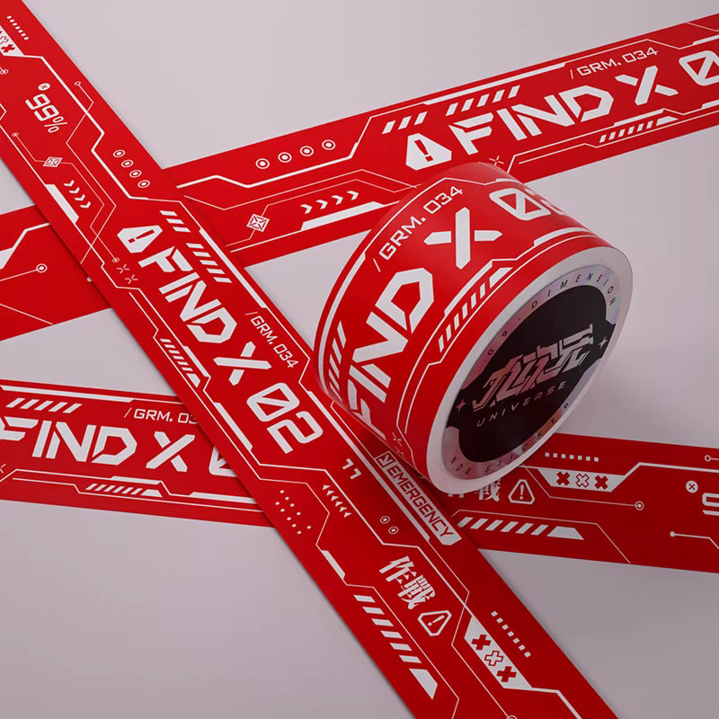 NDU Waterproof Decorative PET（Residue-Free）Tape for Designer Toys, Displays, Desktops & Creative Custom Projects