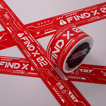 NDU Waterproof Decorative PET（Residue-Free）Tape for Designer Toys, Displays, Desktops & Creative Custom Projects