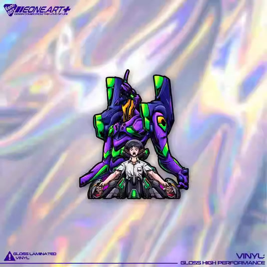 Stickers Reflective Mecha Waterproof Car & Glass Sticker STI0036