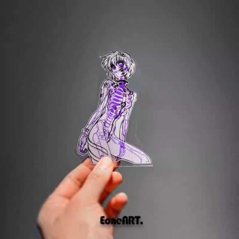 Stickers Reflective Mecha Waterproof Car & Glass Sticker STI0019