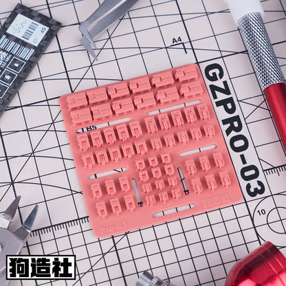 GZ Studio PRO Series High-Definition Detail-Up 3D Print Model Kits Parts
