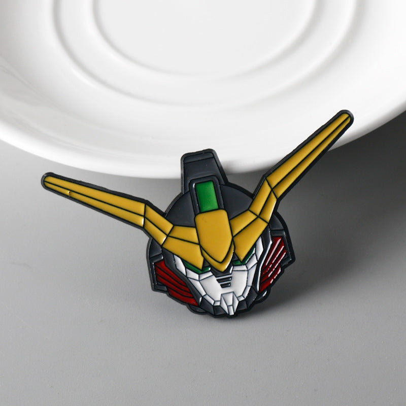 Mecha Mobile Suit Enamel Pin Custom Made Anime Robot Badge D-1216