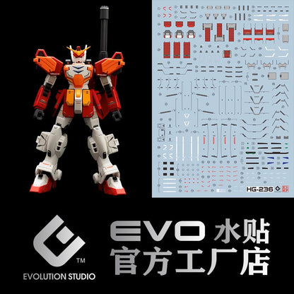 EVO - E-HG236 (UV) HG Heavyarms ver.TV Evolution Studio Decals