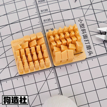 GZ Studio G-Make Mini Bevel Sanding Head – Model Tool for Hobby, Designer Toys & Display Pieces