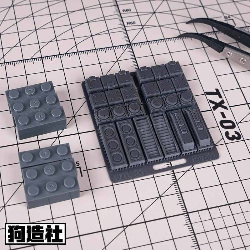 GZ Studio TX Series High-Definition Detail-Up 3D Print Model Kits Parts