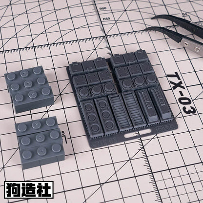 GZ Studio TX Series High-Definition Detail-Up 3D Print Model Kits Parts