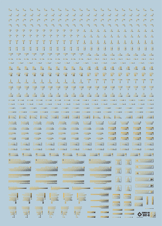 EVO General Chrome RB01-GD Gilding Evolution Studio Decals