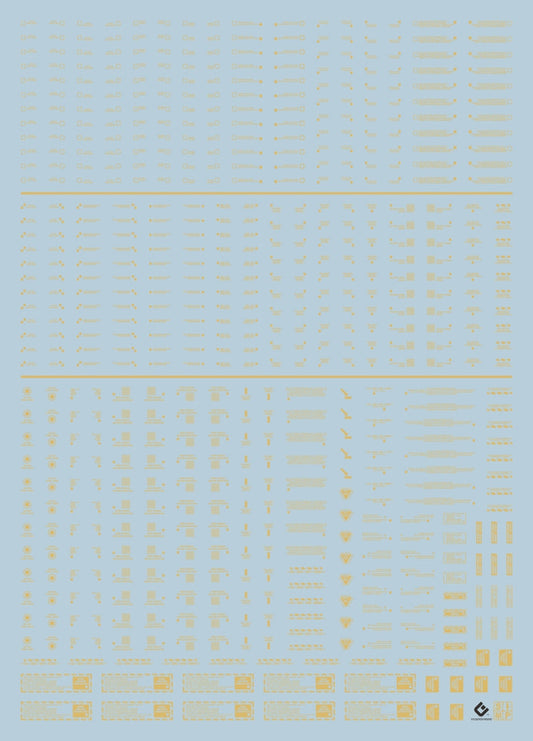 EVO General Chrome NC05-GD Gilding Evolution Studio Decals