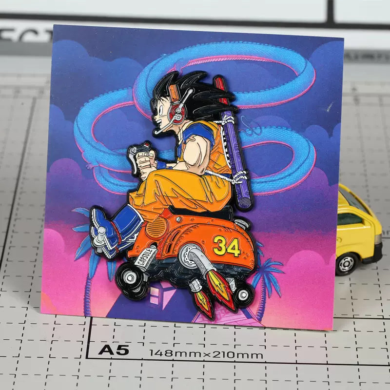 Enamel Pin Custom Made Anime Badge Wukong