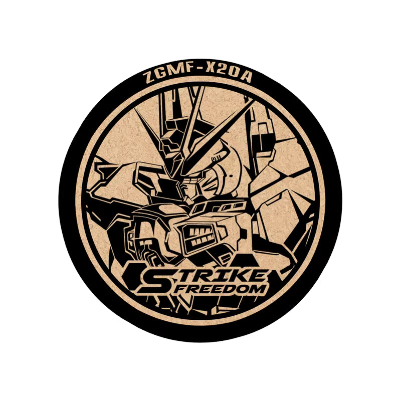 Comic Tale Mecha Design Cork Coaster