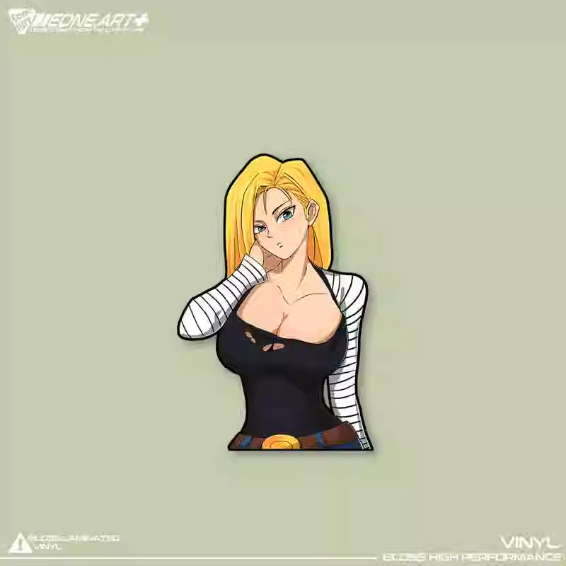Stickers Reflective Anime Waterproof Car & Glass Sticker STI0049