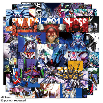 Stickers Mecha Paper sticker STI0001-0009