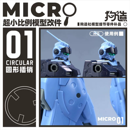 GZ Studio MICRO Series Detail Upgrade Parts 3D Print for Mini Scale Models