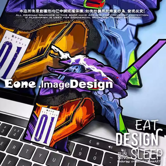 Stickers Reflective Mecha Waterproof Car & Glass Sticker STI0080