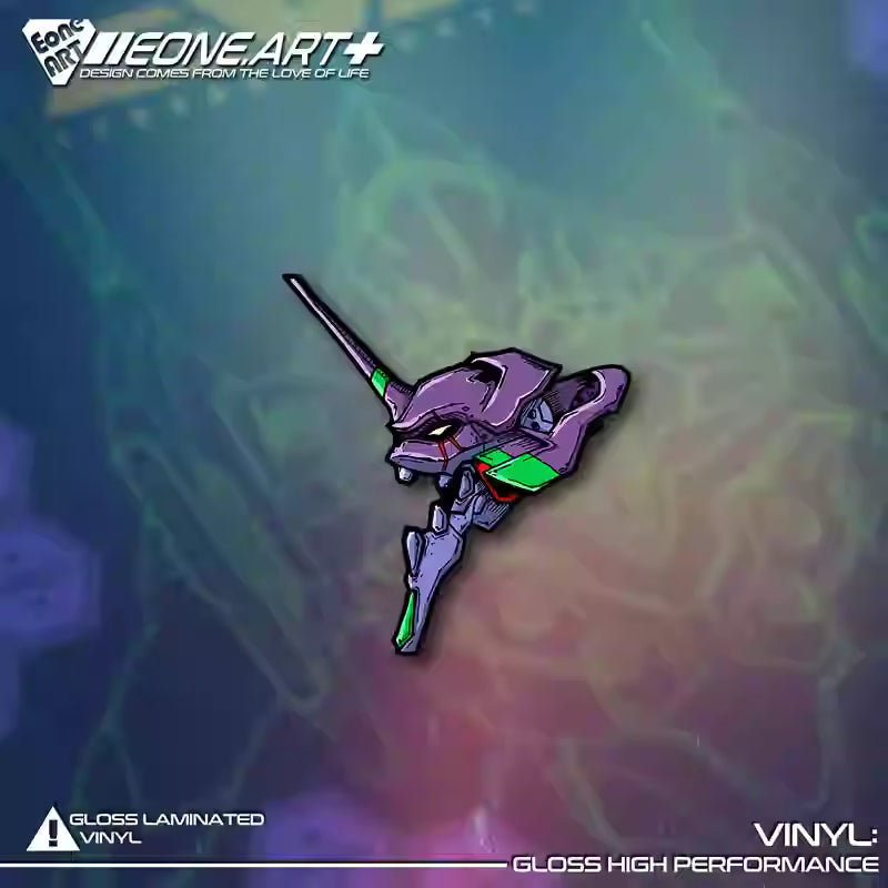Stickers Reflective Mecha Waterproof Car & Glass Sticker STI0083