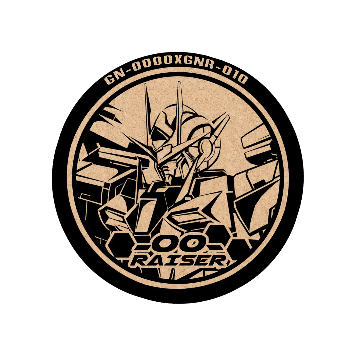 Comic Tale Mecha Design Cork Coaster