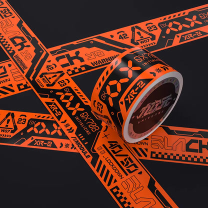 NDU Waterproof Decorative PET（Residue-Free）Tape for Designer Toys, Displays, Desktops & Creative Custom Projects