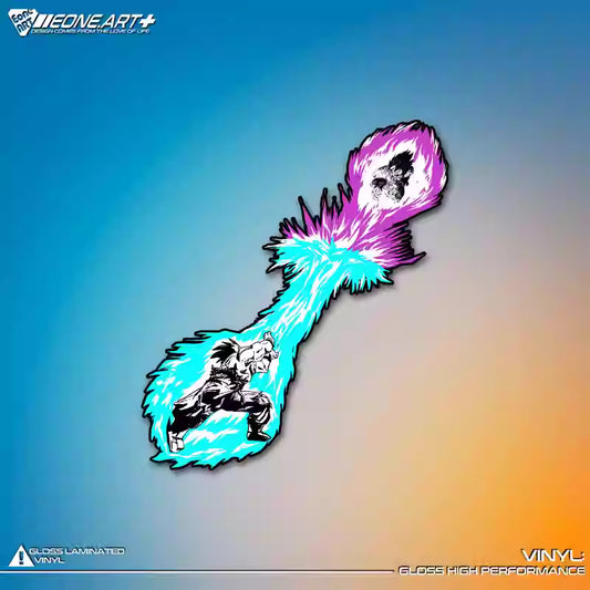 Stickers Reflective Anime Waterproof Car & Glass Sticker STI0075