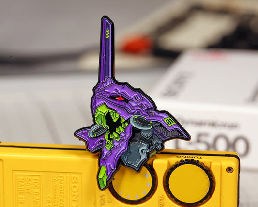 Enamel Pin Custom Made Anime Badge Eva01 S