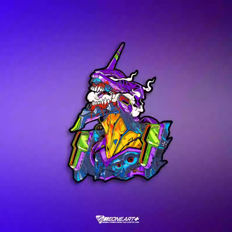 Stickers Reflective Mecha Waterproof Car & Glass Sticker STI0030