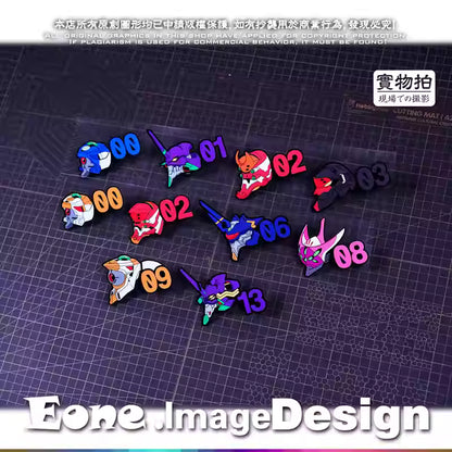 EONE Stickers Reflective Mecha Waterproof Car & Glass Sticker STI0039