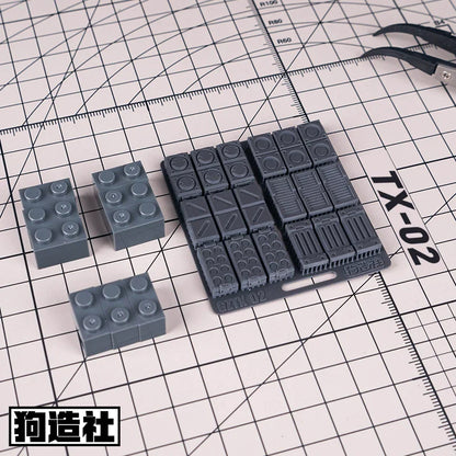GZ Studio TX Series High-Definition Detail-Up 3D Print Model Kits Parts